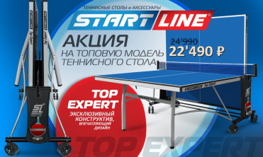 Стол для настольного тенниса Start line Top Expert с сеткой 6045